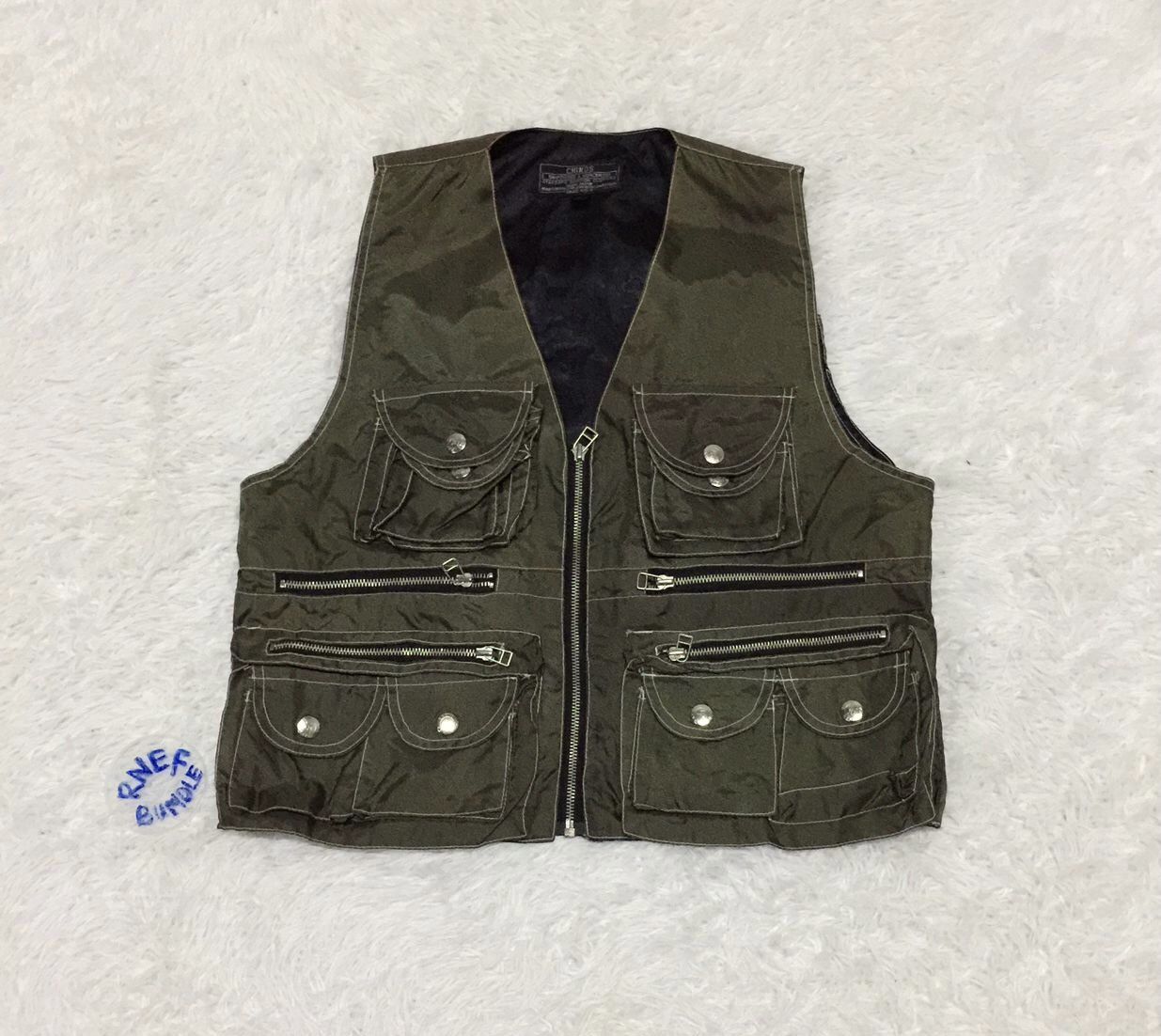 Japanese Brand Tactical Utility Pocket Vests Size US M / EU 48-50 / 2 - 1 Thumbnail
