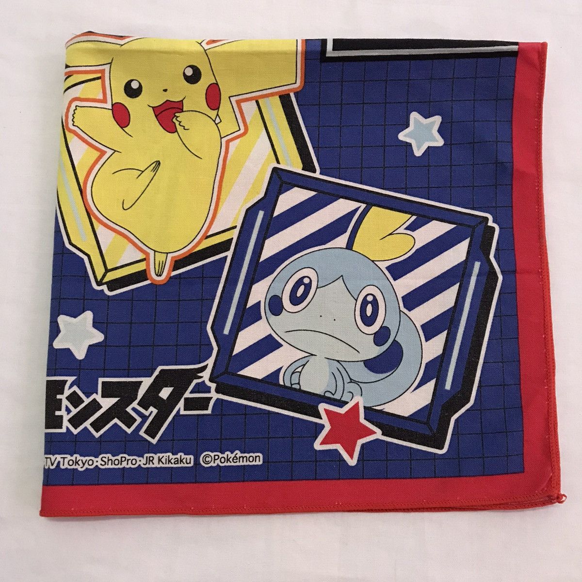 Japanese Brand Combo 5 Pocket monsters pokemon handkerchief bandana Size ONE SIZE - 8 Thumbnail