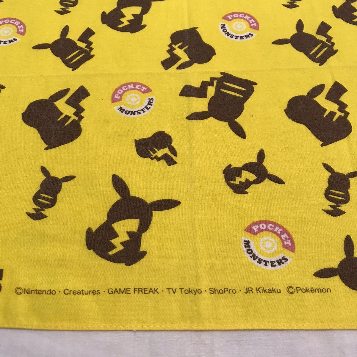 Japanese Brand Combo 5 Pocket monsters pokemon handkerchief bandana Size ONE SIZE - 12 Thumbnail