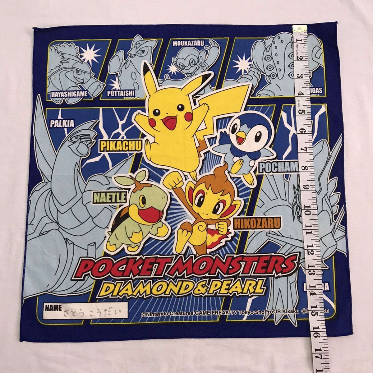 Japanese Brand Combo 5 Pocket monsters pokemon handkerchief bandana Size ONE SIZE - 20 Thumbnail