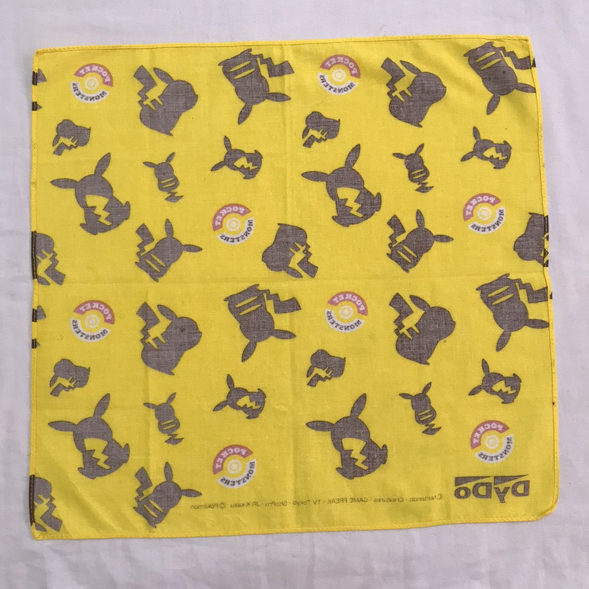 Japanese Brand Combo 5 Pocket monsters pokemon handkerchief bandana Size ONE SIZE - 13 Thumbnail