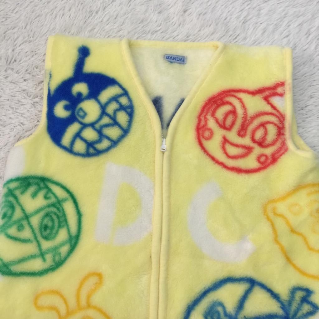Japanese Brand Bandai Anime Anpanman Vest Fleece Made in Japan Size US S / EU 44-46 / 1 - 5 Thumbnail