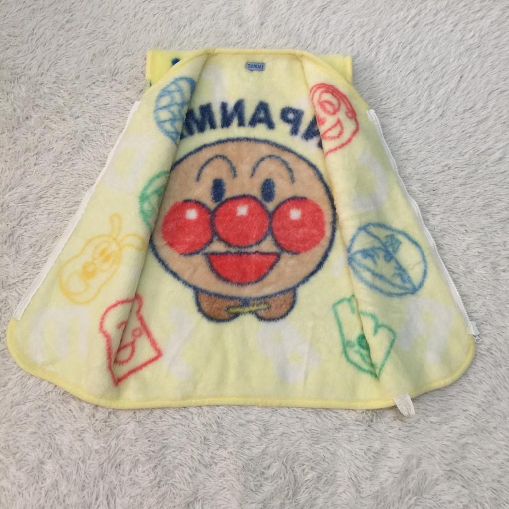 Japanese Brand Bandai Anime Anpanman Vest Fleece Made in Japan Size US S / EU 44-46 / 1 - 9 Thumbnail