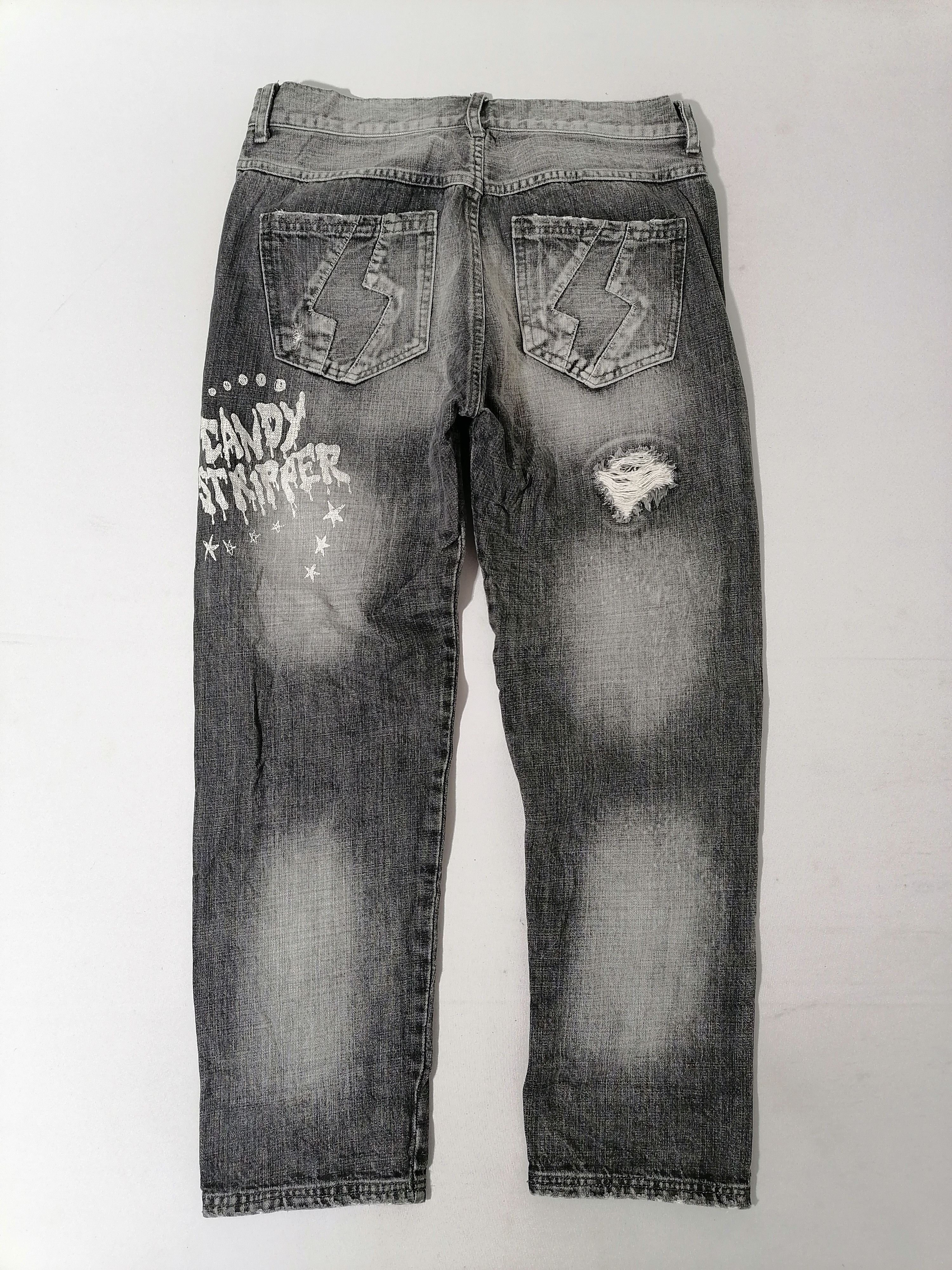 Other Candy Stripper Denim Jeans Size US 32 / EU 48 - 2 Thumbnail