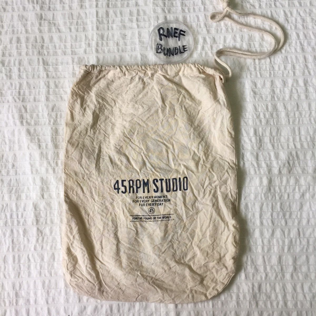 45rpm 45rpm studio drawstring bag Size ONE SIZE - 1 Thumbnail