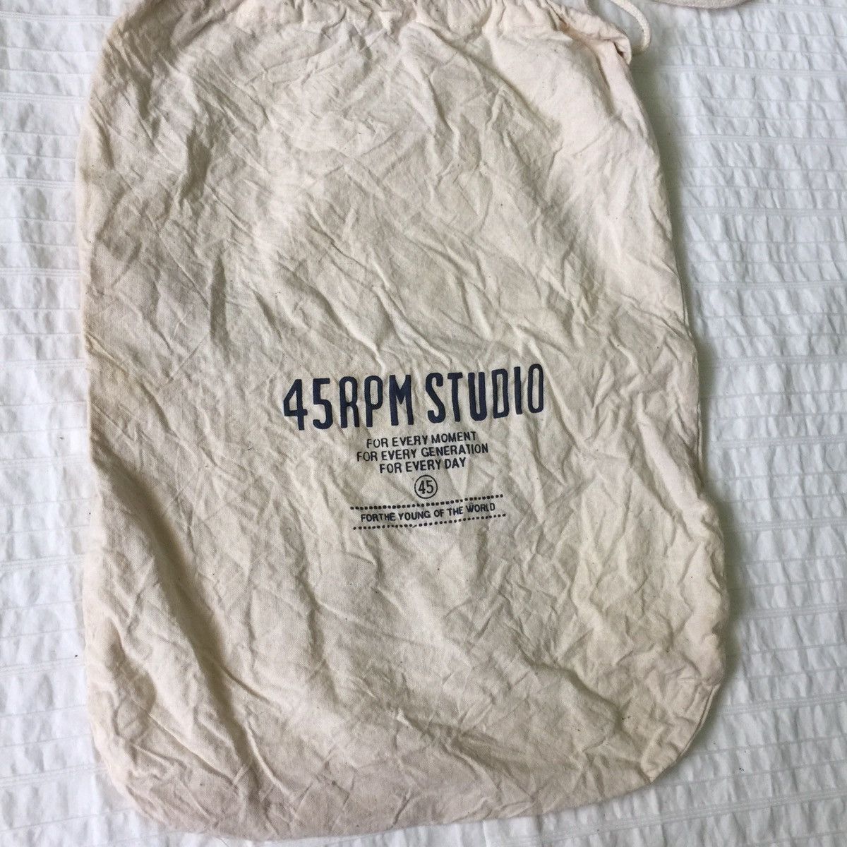 45rpm 45rpm studio drawstring bag Size ONE SIZE - 3 Thumbnail