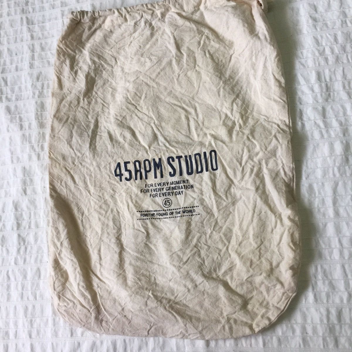 45rpm 45rpm studio drawstring bag Size ONE SIZE - 2 Thumbnail