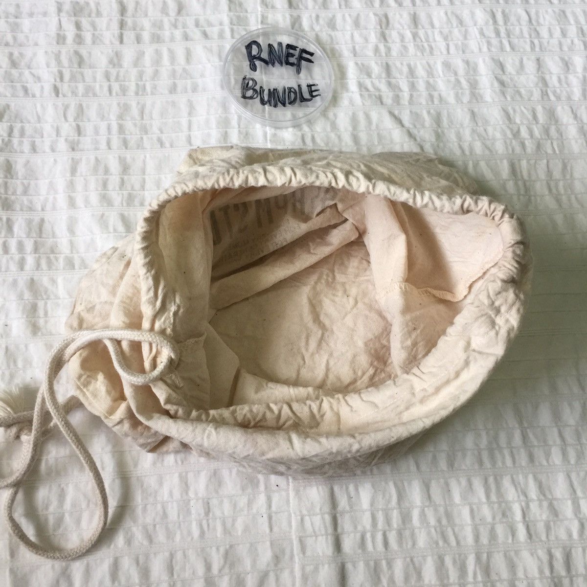 45rpm 45rpm studio drawstring bag Size ONE SIZE - 8 Thumbnail