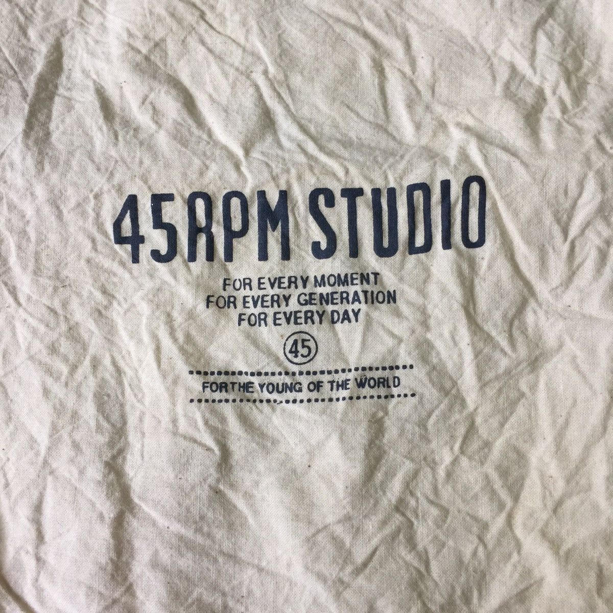 45rpm 45rpm studio drawstring bag Size ONE SIZE - 4 Thumbnail