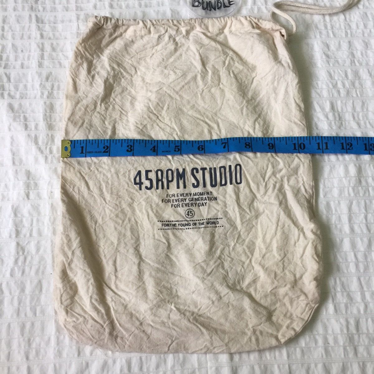 45rpm 45rpm studio drawstring bag Size ONE SIZE - 5 Thumbnail