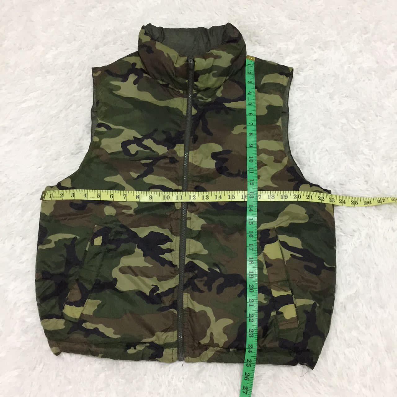 Japanese Brand Camouflage reversible vest Size US M / EU 48-50 / 2 - 5 Thumbnail