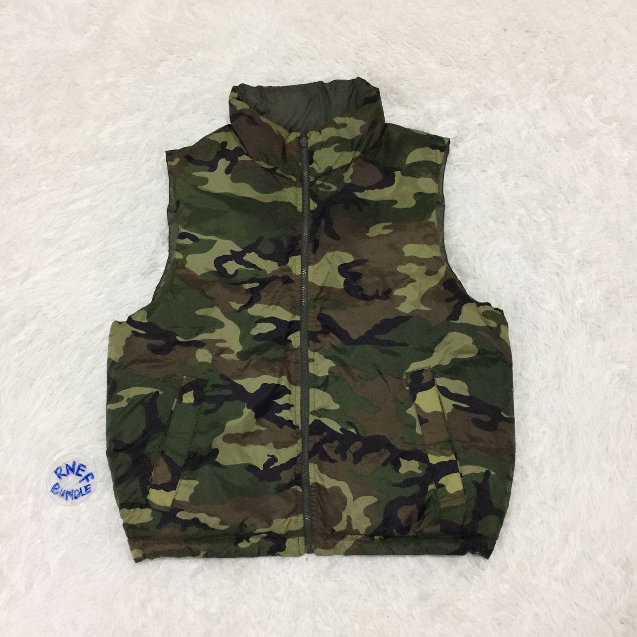 Japanese Brand Camouflage reversible vest Size US M / EU 48-50 / 2 - 1 Thumbnail