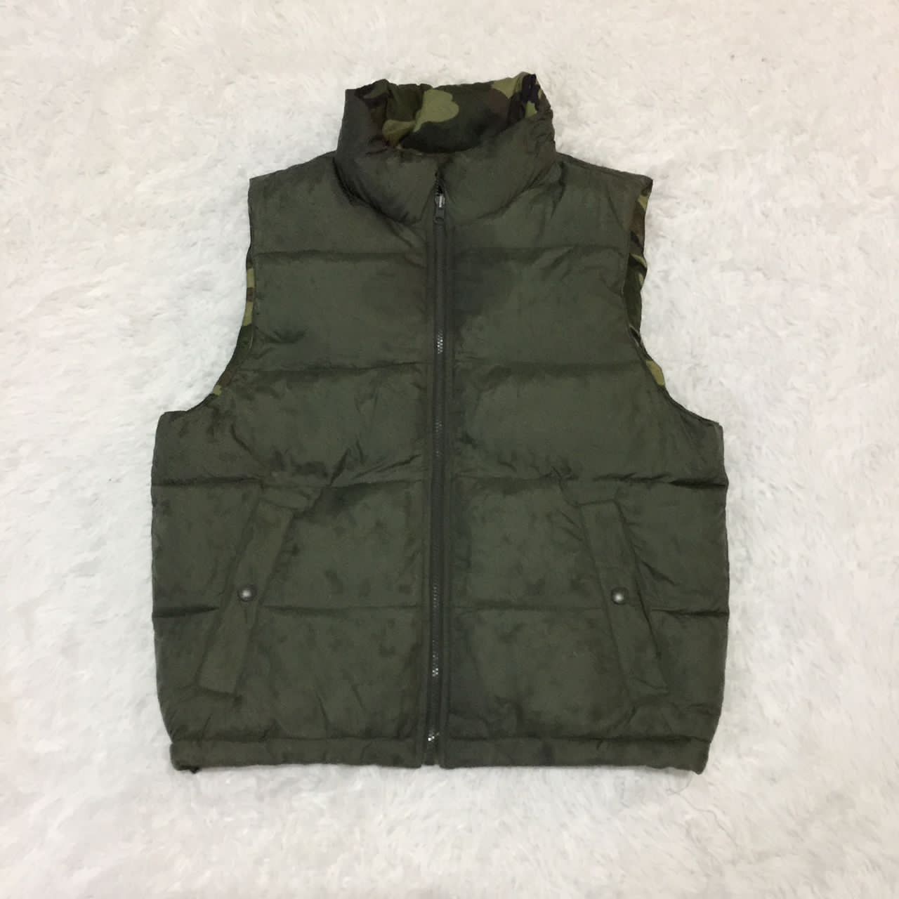 Japanese Brand Camouflage reversible vest Size US M / EU 48-50 / 2 - 3 Thumbnail