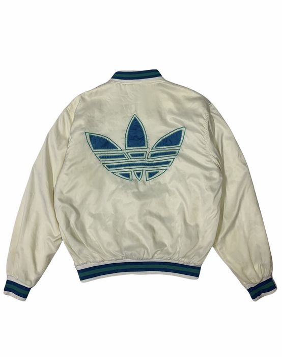 Adidas run discount dmc varsity jacket