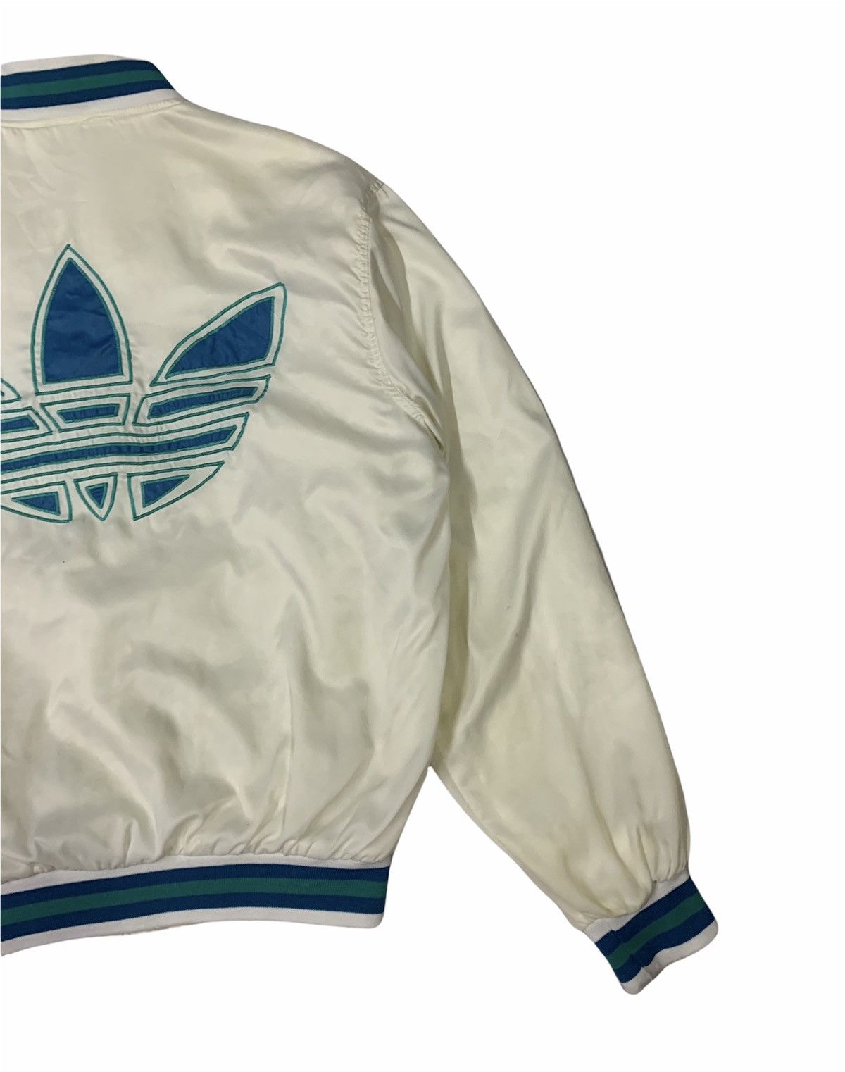 Adidas × RUN DMC 🔥VTG ADIDAS VARSITY JACKET BIG LOGO Size US M / EU 48-50 / 2 - 3 Thumbnail