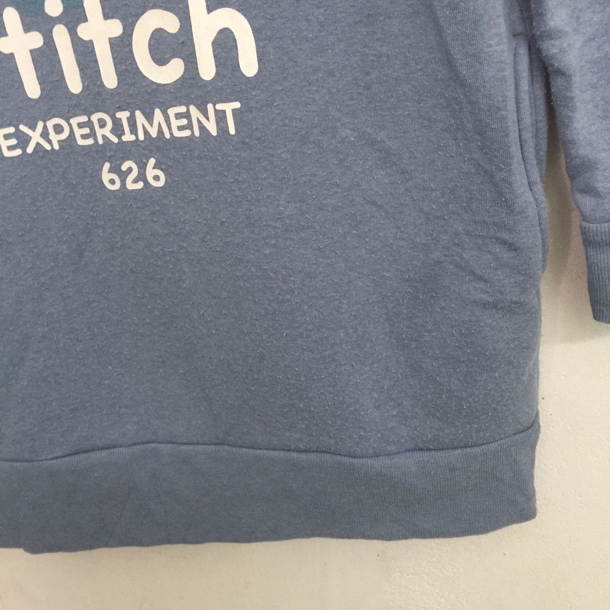 Japanese Brand Hoodie Sweatshirt Disney Stitch Big Logo by Belle Maison Size US S / EU 44-46 / 1 - 5 Thumbnail
