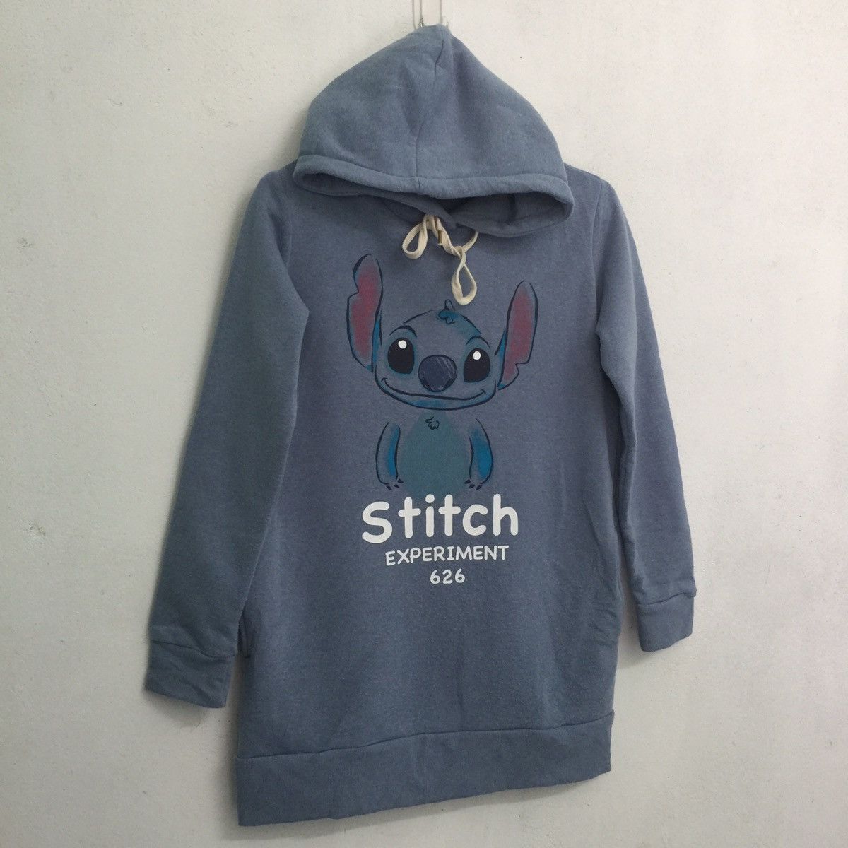 Japanese Brand Hoodie Sweatshirt Disney Stitch Big Logo by Belle Maison Size US S / EU 44-46 / 1 - 2 Thumbnail