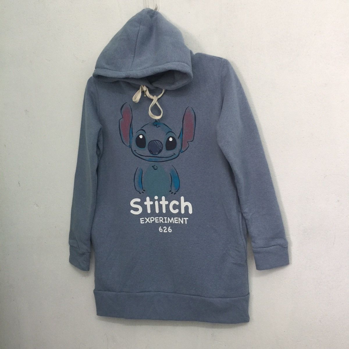 Japanese Brand Hoodie Sweatshirt Disney Stitch Big Logo by Belle Maison Size US S / EU 44-46 / 1 - 3 Thumbnail