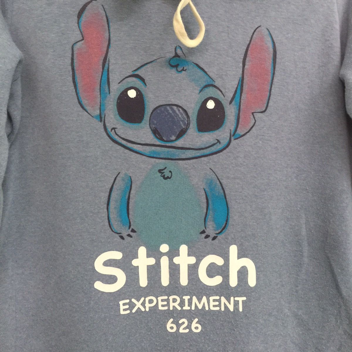 Japanese Brand Hoodie Sweatshirt Disney Stitch Big Logo by Belle Maison Size US S / EU 44-46 / 1 - 4 Thumbnail