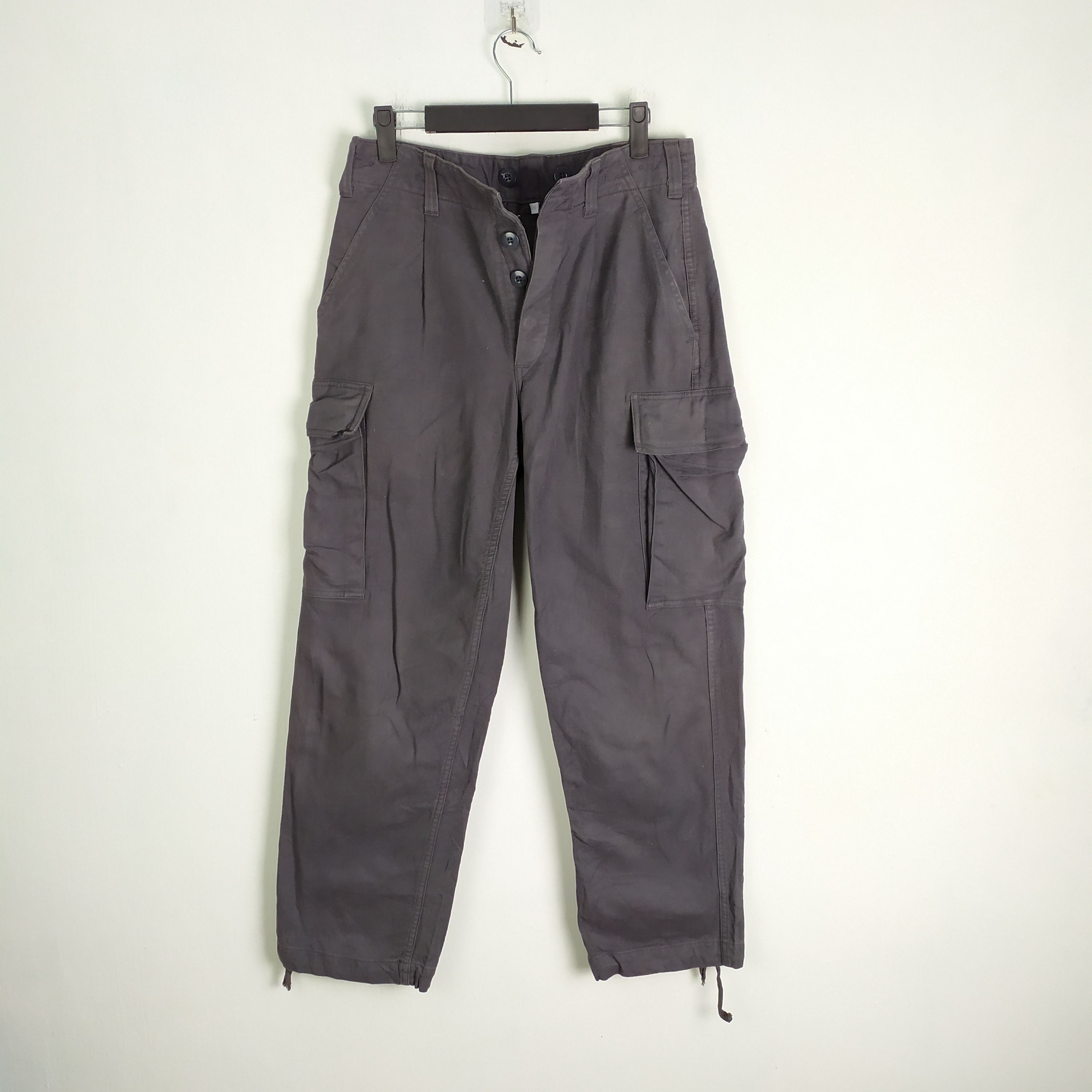 image of Military Winnen & Sturm Cargo Pants Multipocket Waist 30 in Dark Grey, Men's
