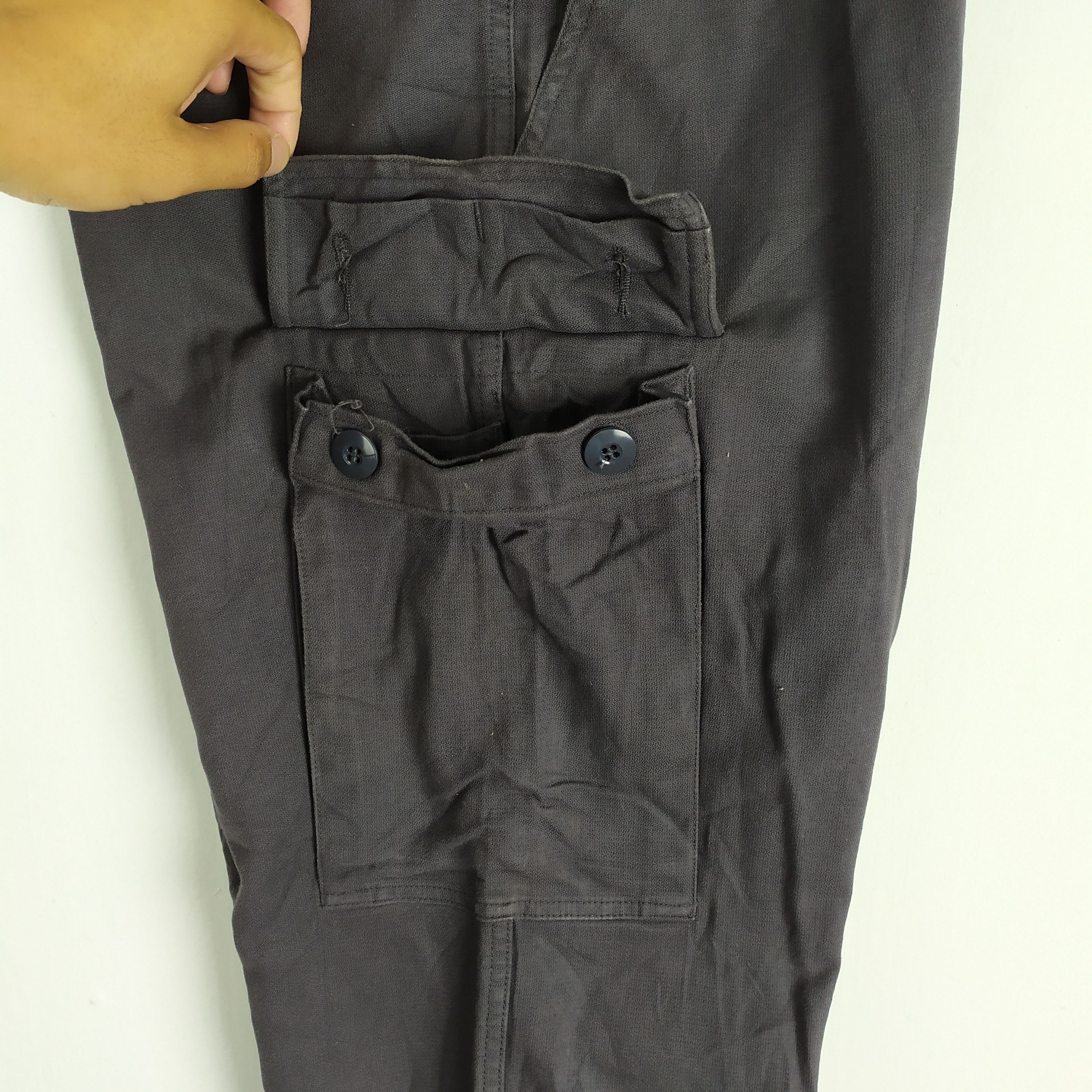 Japanese Brand Winnen & Sturm Cargo Pants multipocket waist 30 Size US 30 / EU 46 - 15 Thumbnail