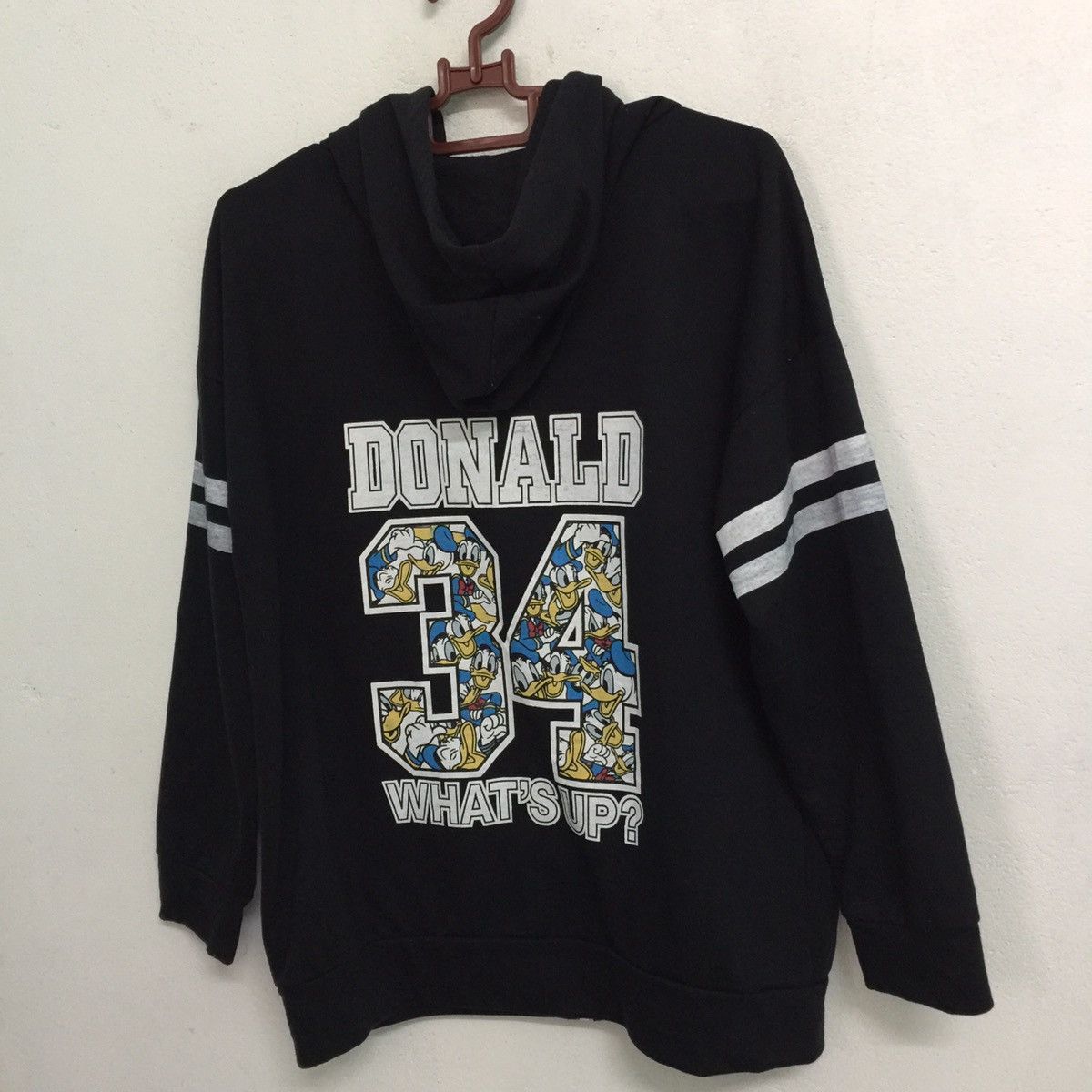 Disney Vintage DISNEY DONALD DUCK Full Zip Hoodie Sweatshirt Size US M / EU 48-50 / 2 - 3 Thumbnail