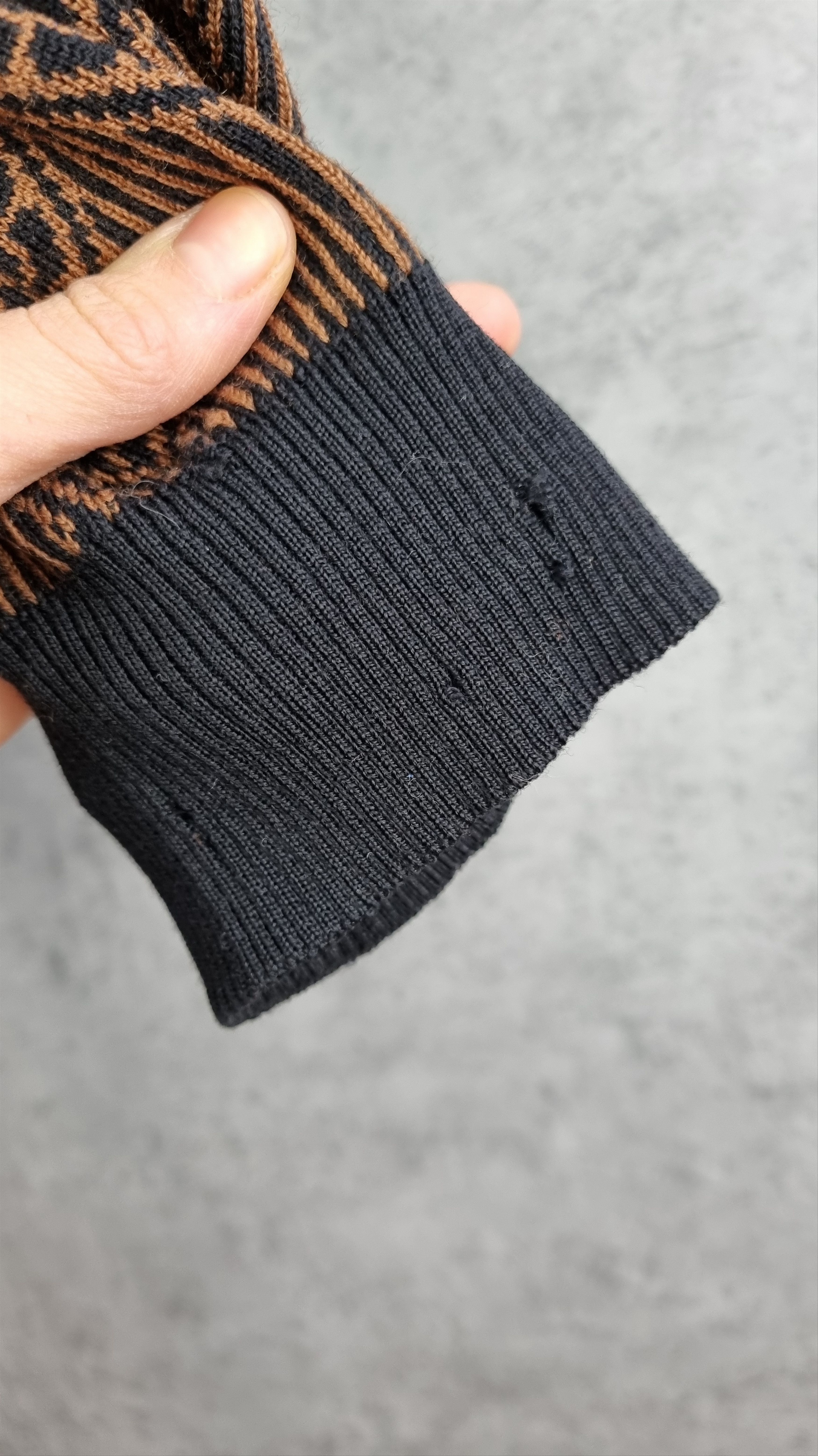 Other 90s Distressed Marco Wachter Wool Turtleneck Sweater Size US L / EU 52-54 / 3 - 10 Thumbnail