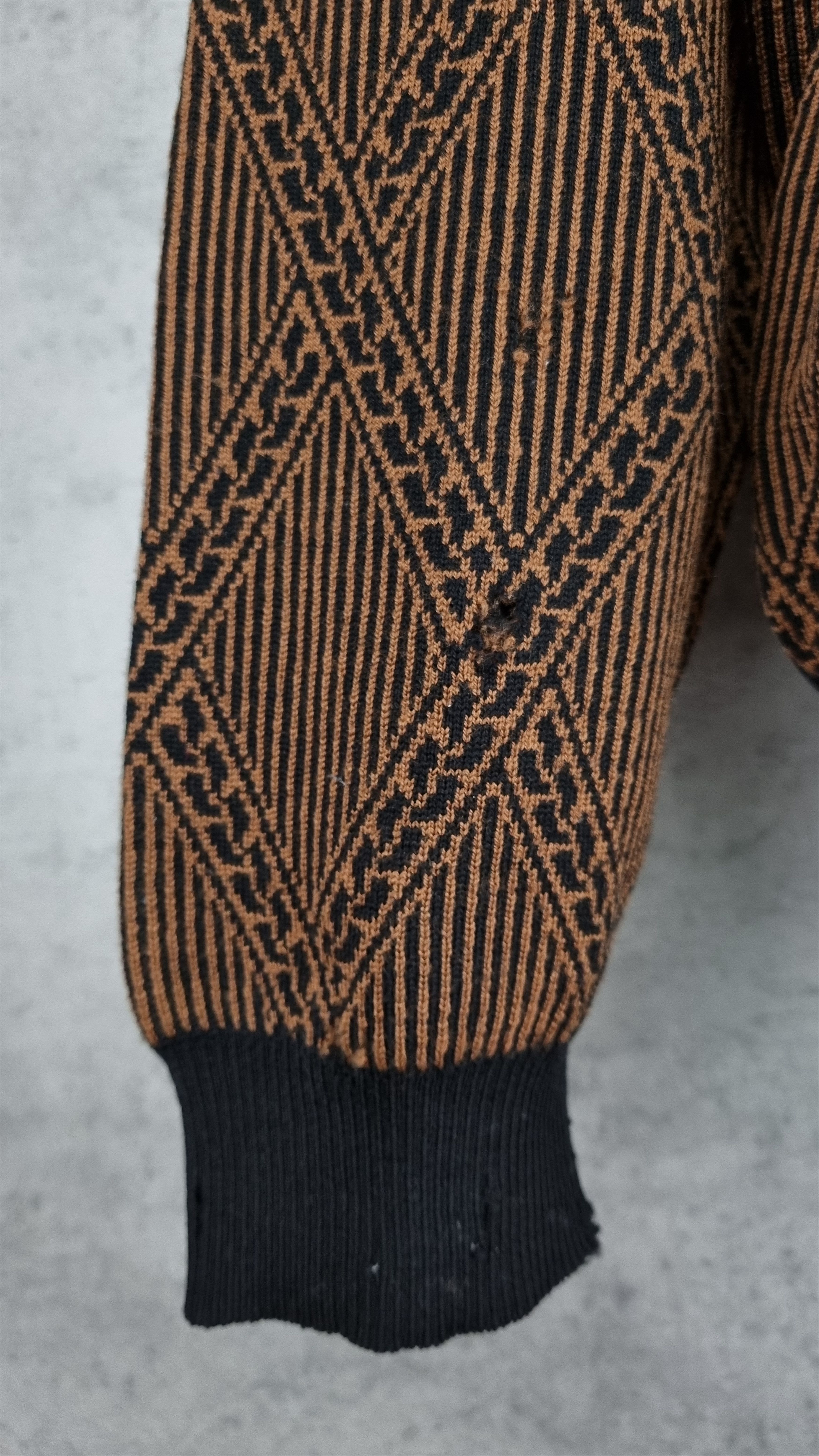 Other 90s Distressed Marco Wachter Wool Turtleneck Sweater Size US L / EU 52-54 / 3 - 14 Thumbnail