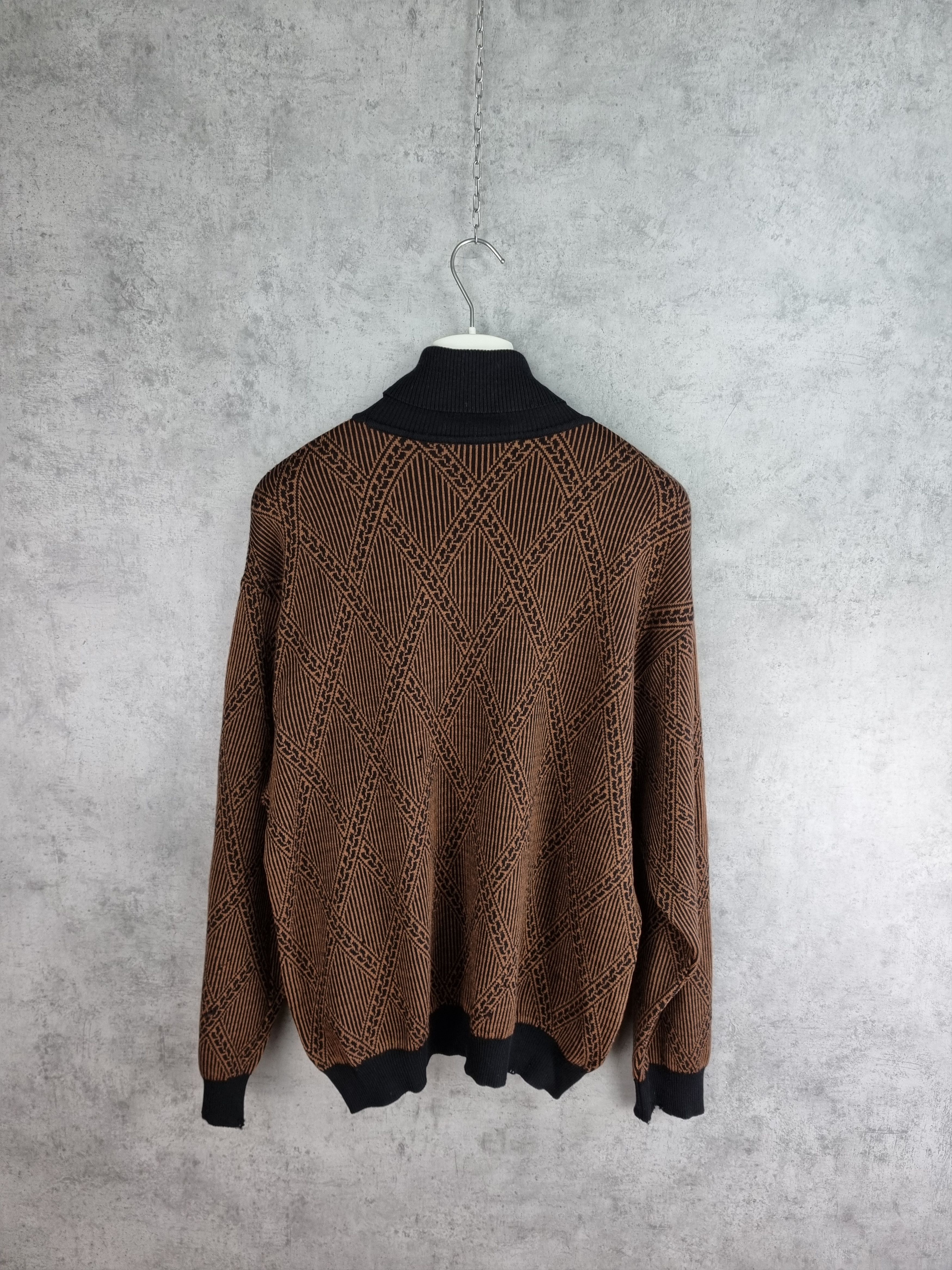 Other 90s Distressed Marco Wachter Wool Turtleneck Sweater Size US L / EU 52-54 / 3 - 4 Thumbnail