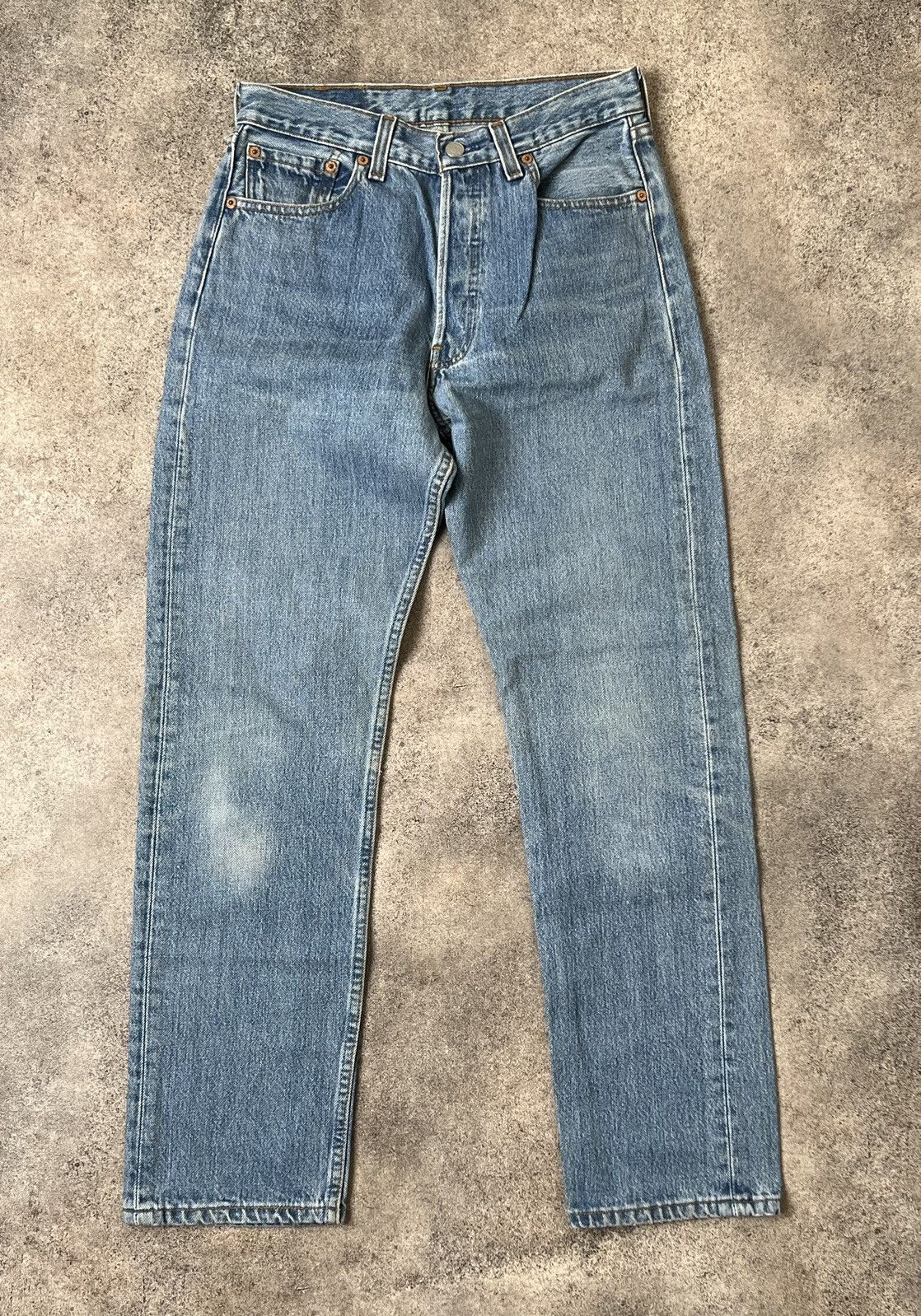 Levi's × Levi's Vintage Clothing × Vintage Levi’s 501 vintage blue jeans Size US 29 - 2 Thumbnail