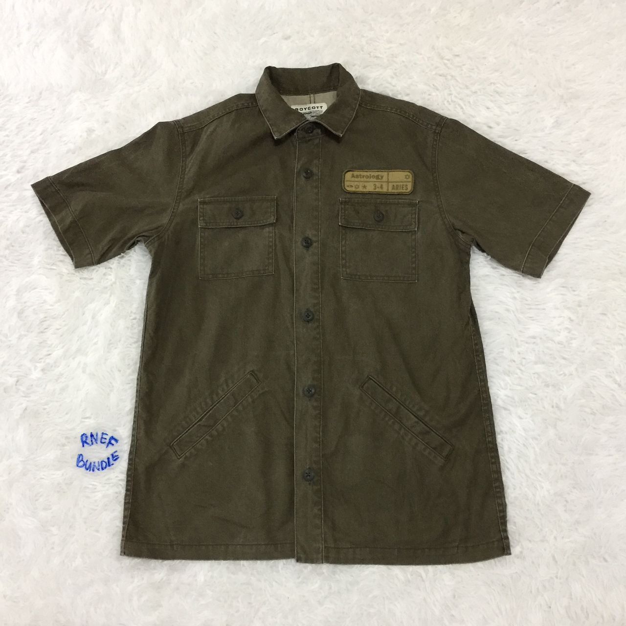 Boycott Rare Boycott Japanese Brand Button Ups Shirt Size US M / EU 48-50 / 2 - 1 Thumbnail