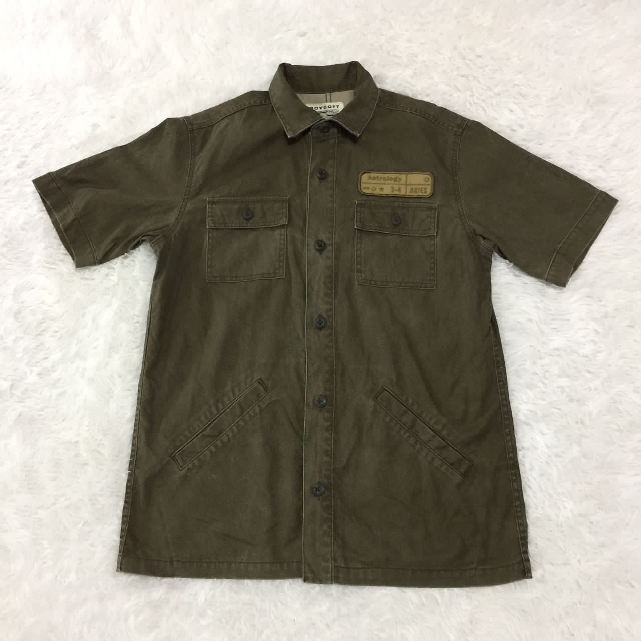 Boycott Rare Boycott Japanese Brand Button Ups Shirt Size US M / EU 48-50 / 2 - 8 Thumbnail