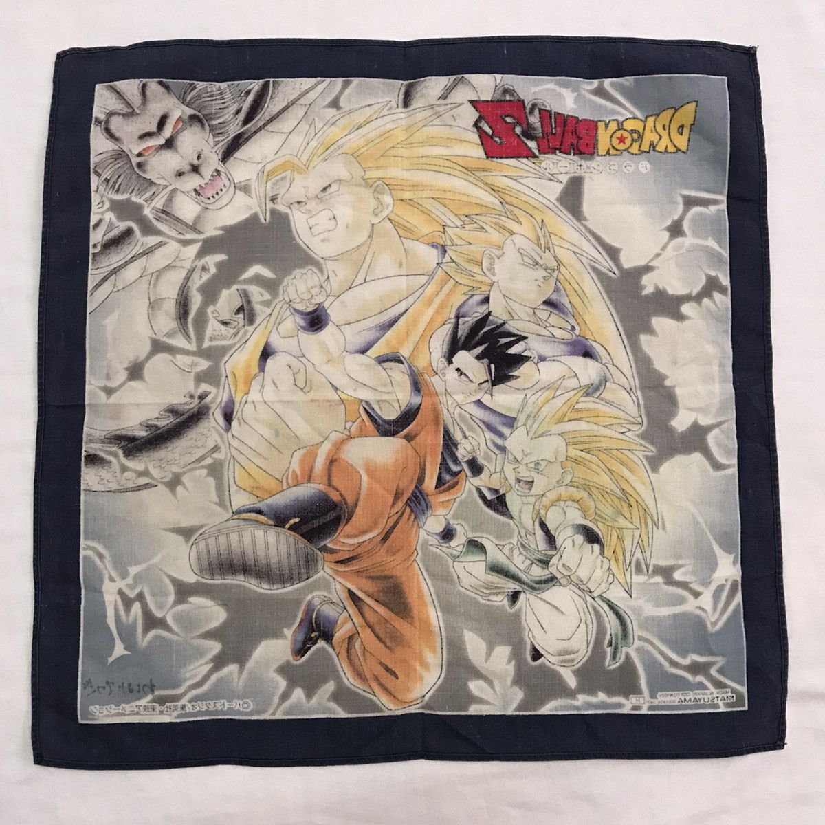 Anime 4 Pieces Japanese cartoon handkerchief Size ONE SIZE - 14 Thumbnail