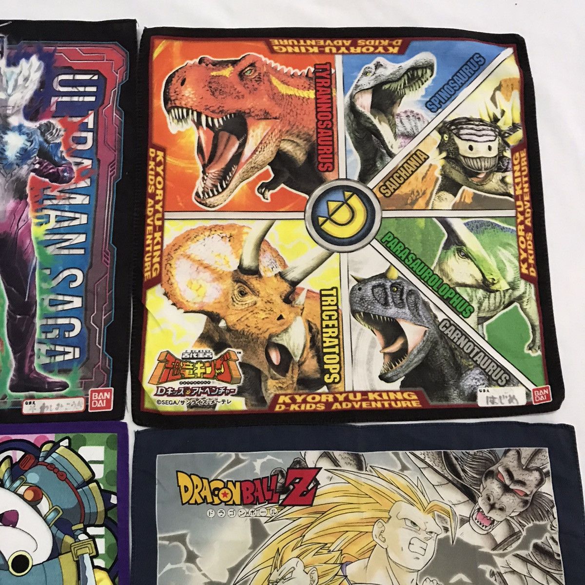 Anime 4 Pieces Japanese cartoon handkerchief Size ONE SIZE - 5 Thumbnail