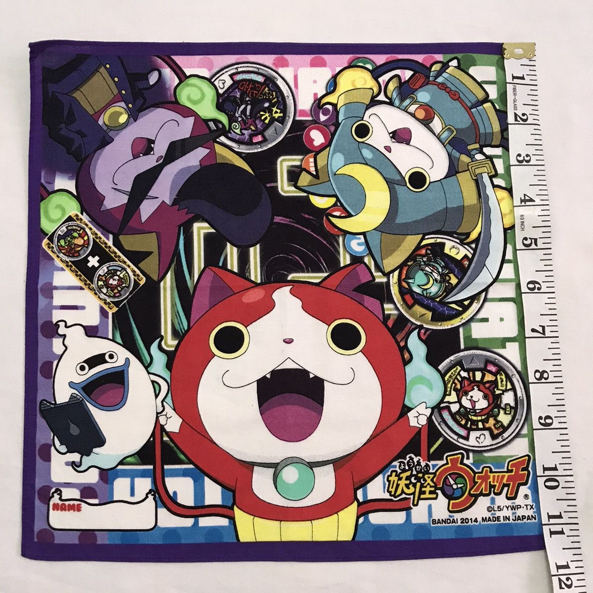 Anime 4 Pieces Japanese cartoon handkerchief Size ONE SIZE - 8 Thumbnail