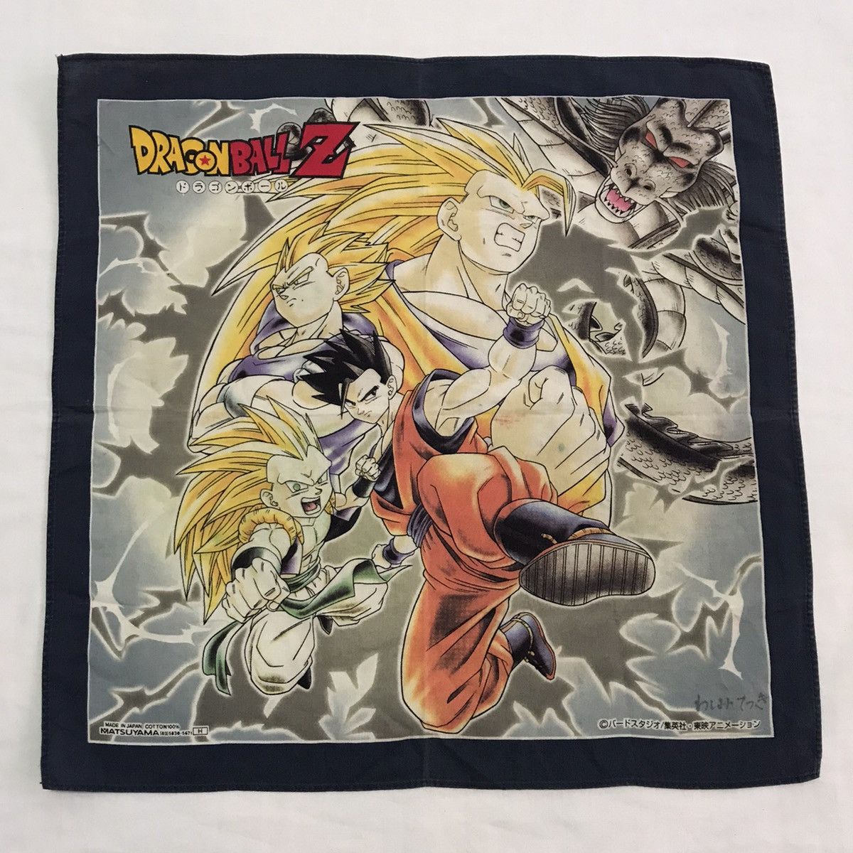Anime 4 Pieces Japanese cartoon handkerchief Size ONE SIZE - 11 Thumbnail