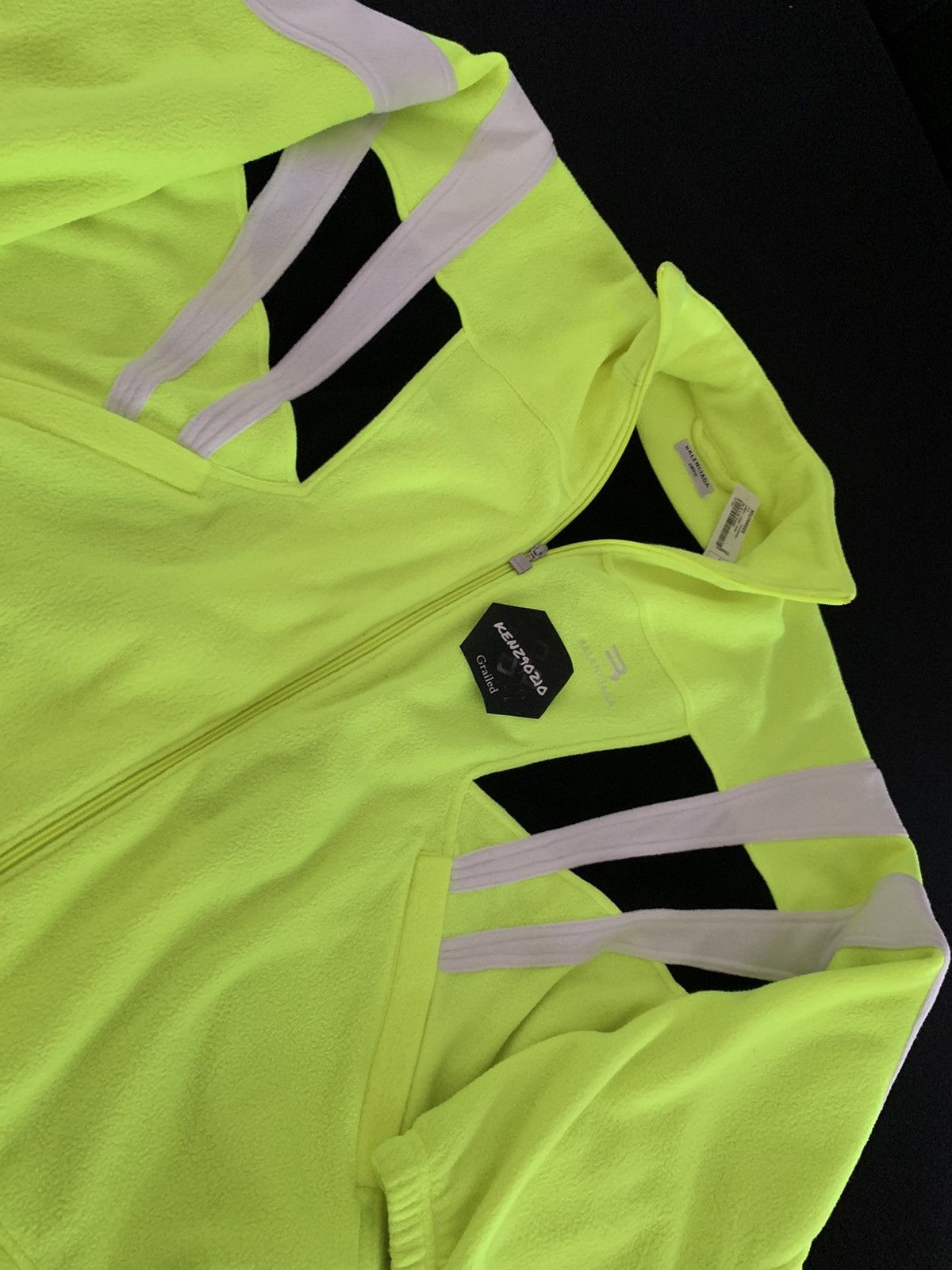 Balenciaga Balenciaga Yellow Sporty B Tracksuit Jacket Size US L / EU 52-54 / 3 - 4 Thumbnail