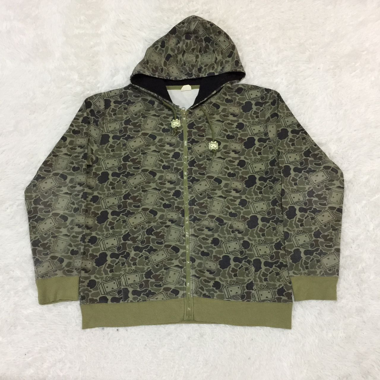 Japanese Brand Japanese Brand fullprint niconico hoodie zipper sweater Size US L / EU 52-54 / 3 - 10 Thumbnail