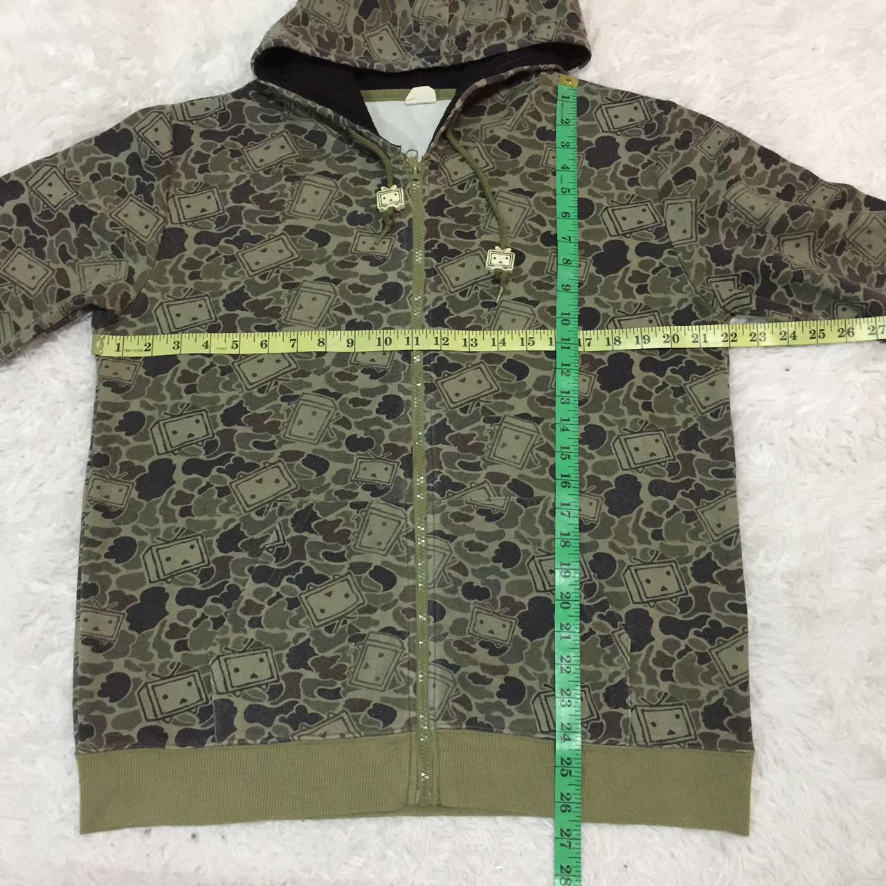 Japanese Brand Japanese Brand fullprint niconico hoodie zipper sweater Size US L / EU 52-54 / 3 - 3 Thumbnail