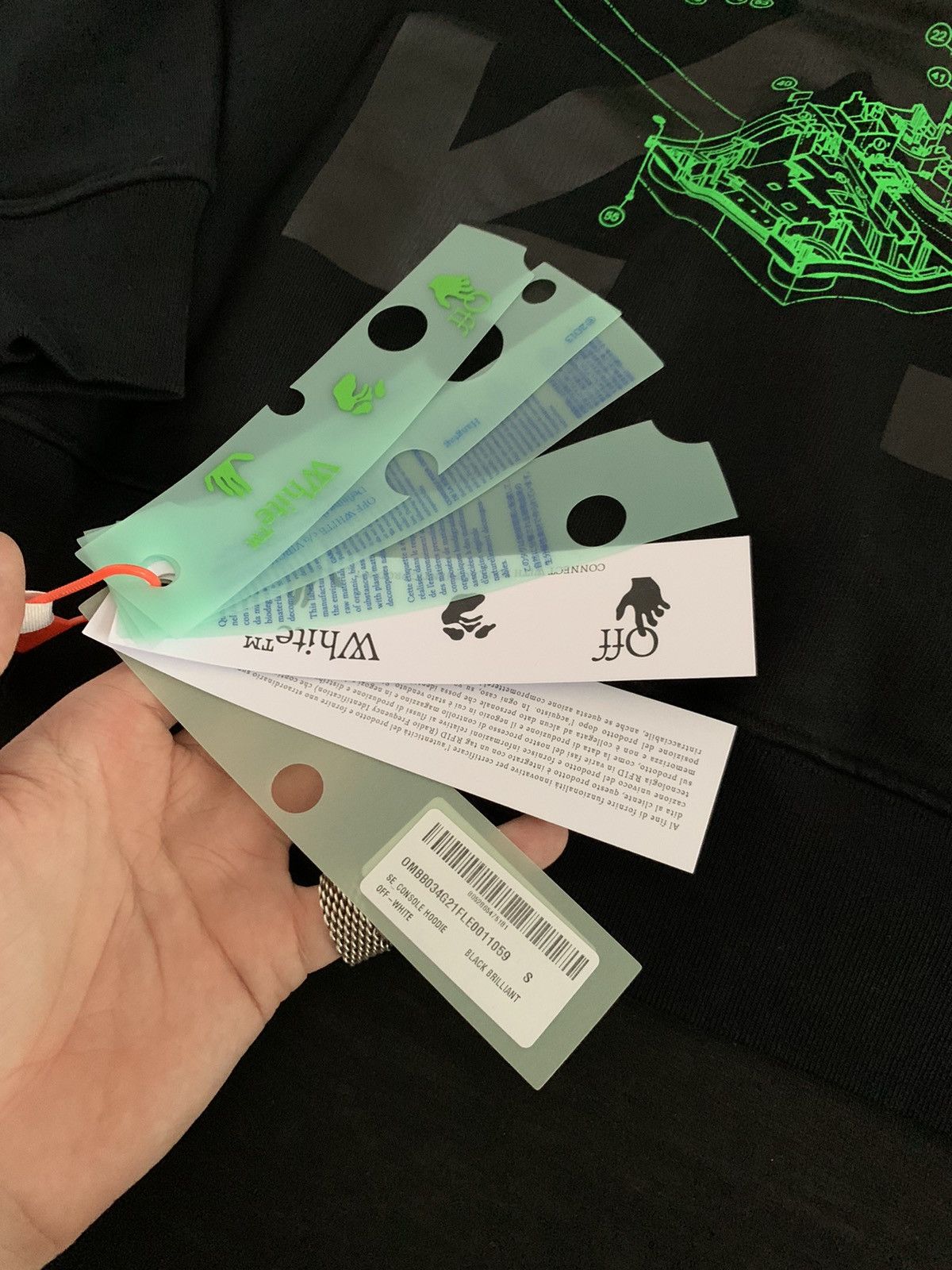 Off-White Off White X Pioneer Sound Engineer Exclusive Console Hoodie Size US S / EU 44-46 / 1 - 5 Thumbnail