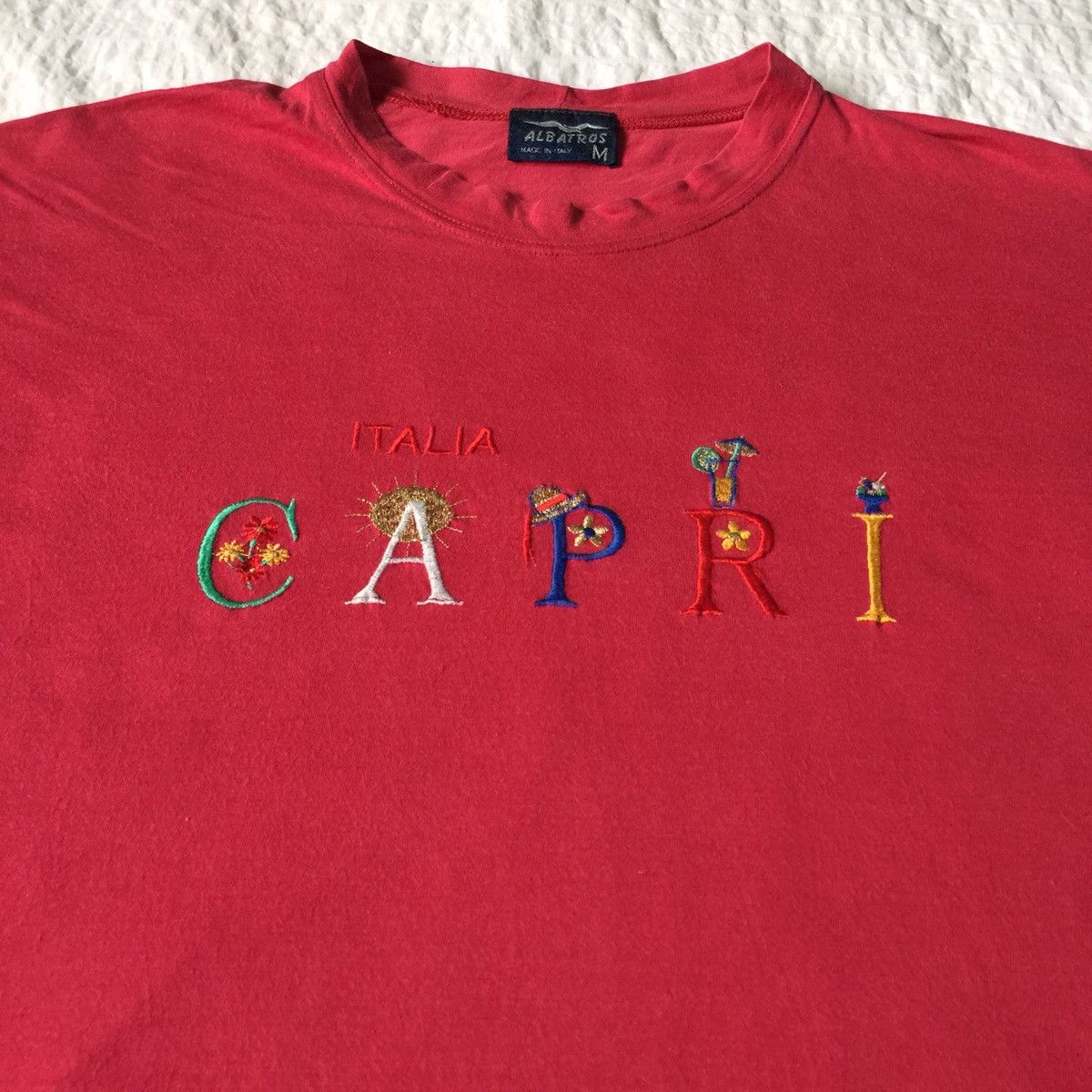 Other Italia Capri Albatros tshirt made in Italy Size US M / EU 48-50 / 2 - 15 Thumbnail