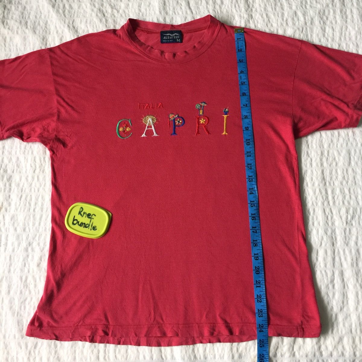 Other Italia Capri Albatros tshirt made in Italy Size US M / EU 48-50 / 2 - 12 Thumbnail