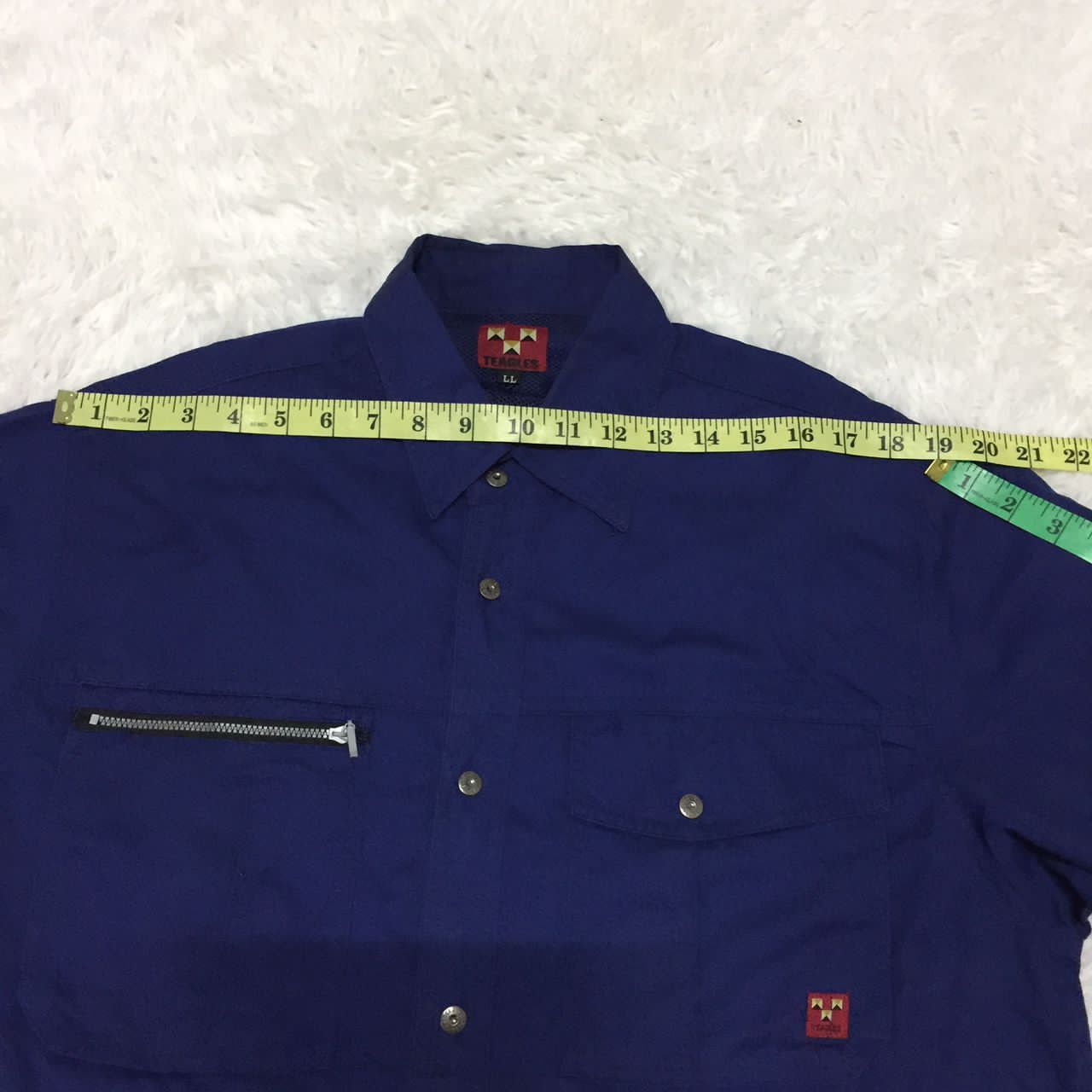 Japanese Brand Teagles button up shirt Size US L / EU 52-54 / 3 - 4 Thumbnail