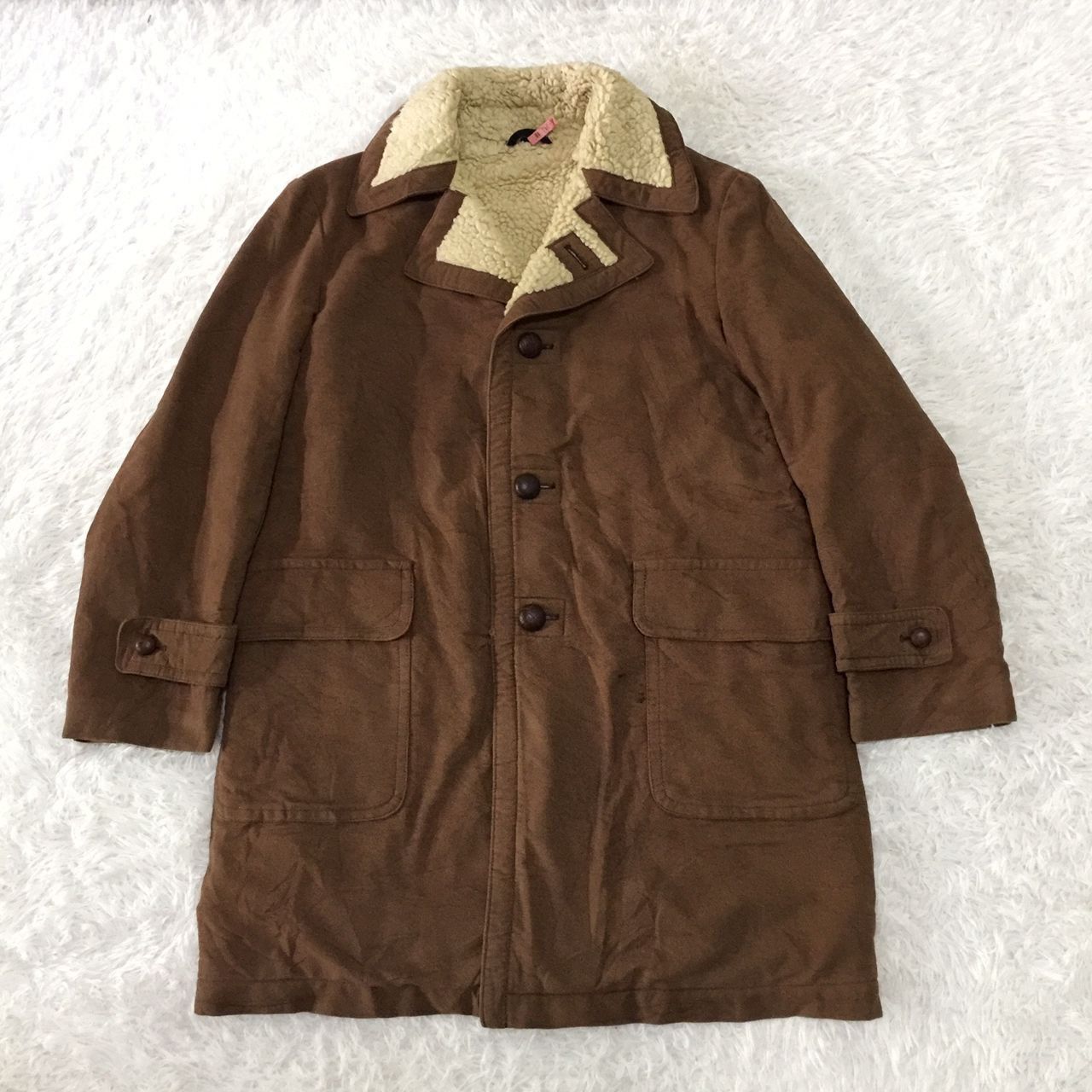 Japanese Brand One pass original for men sherpa jacket made in Japan Size US M / EU 48-50 / 2 - 11 Thumbnail