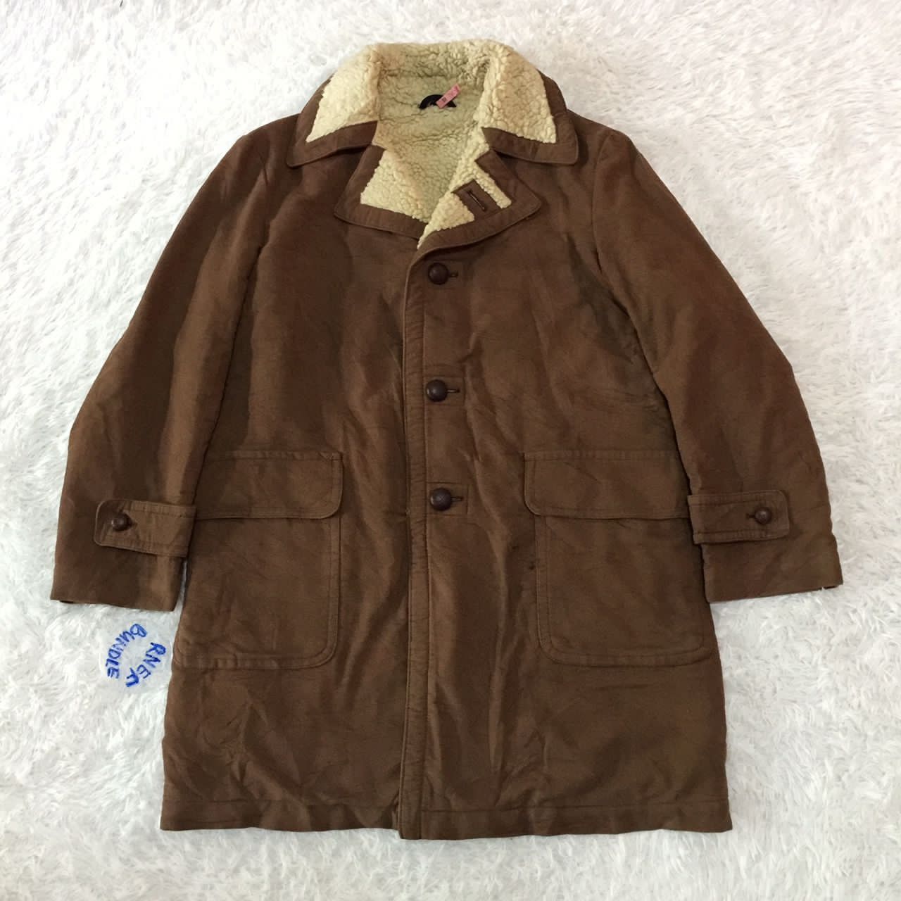 Japanese Brand One pass original for men sherpa jacket made in Japan Size US M / EU 48-50 / 2 - 1 Thumbnail