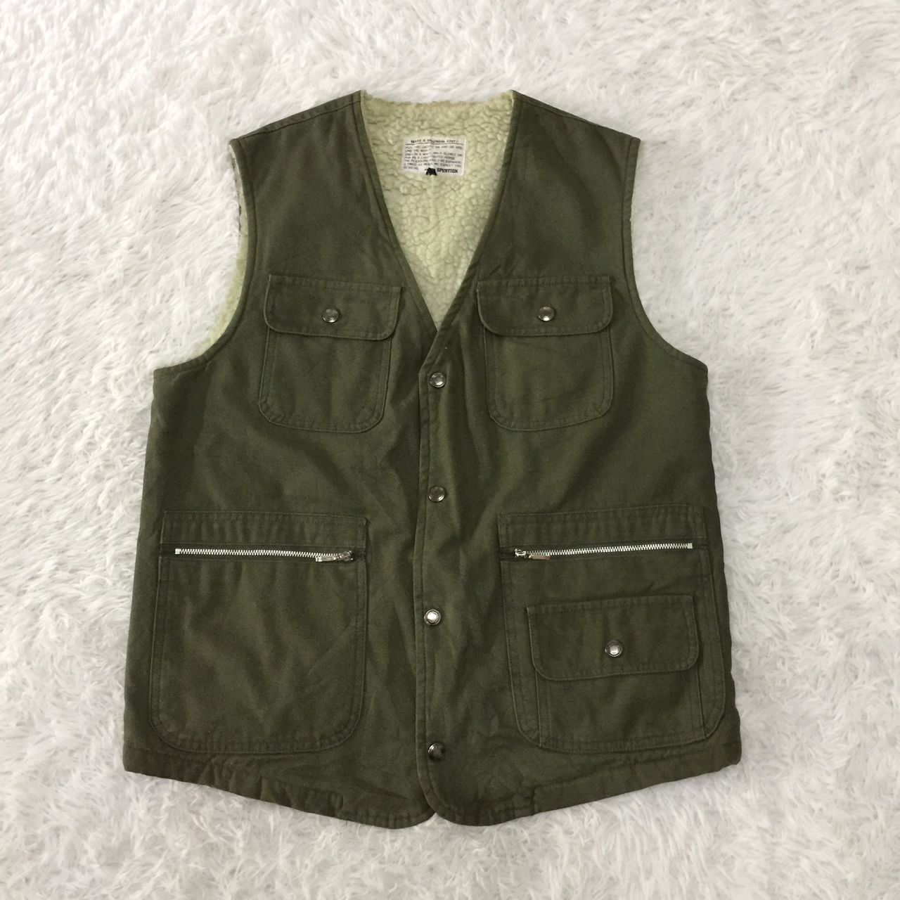 Vintage Vintage sherpa vest made by spurtion Size US L / EU 52-54 / 3 - 11 Thumbnail