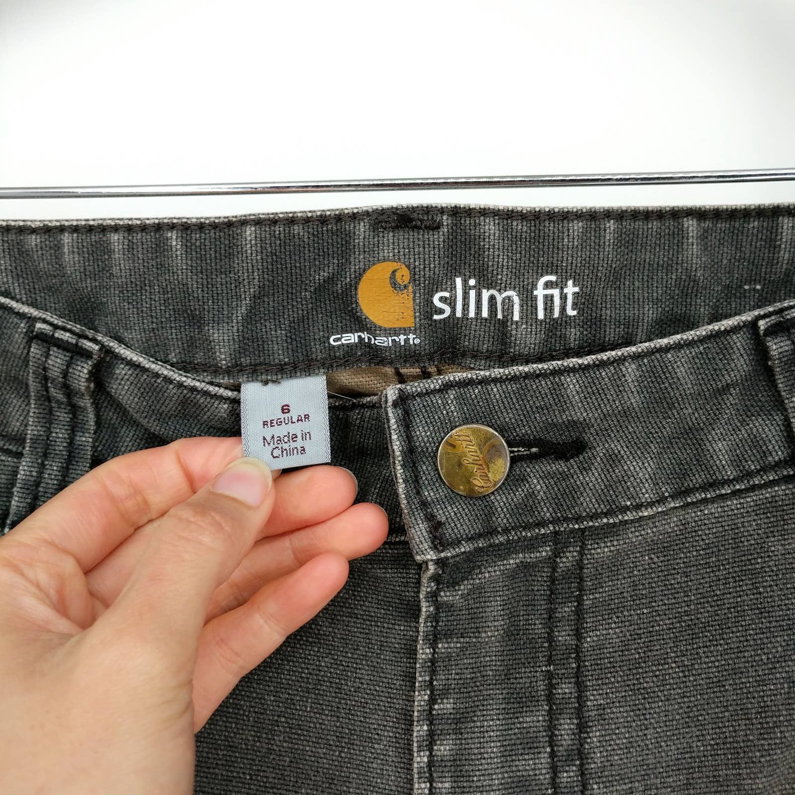 Carhartt Carhartt Custom Painted Double-Front Denim Work Jeans 32 Size US 32 / EU 48 - 7 Thumbnail