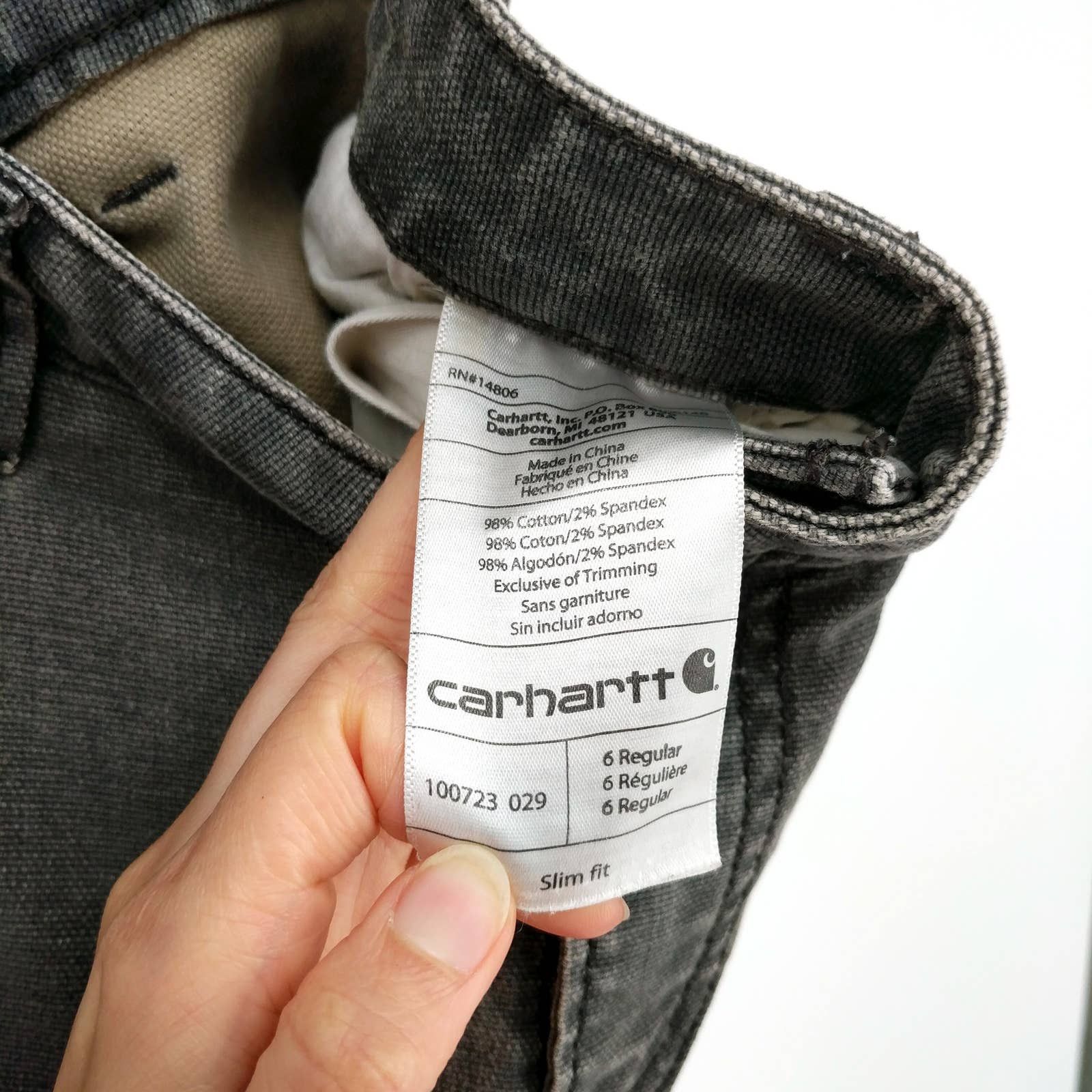Carhartt Carhartt Custom Painted Double-Front Denim Work Jeans 32 Size US 32 / EU 48 - 8 Thumbnail