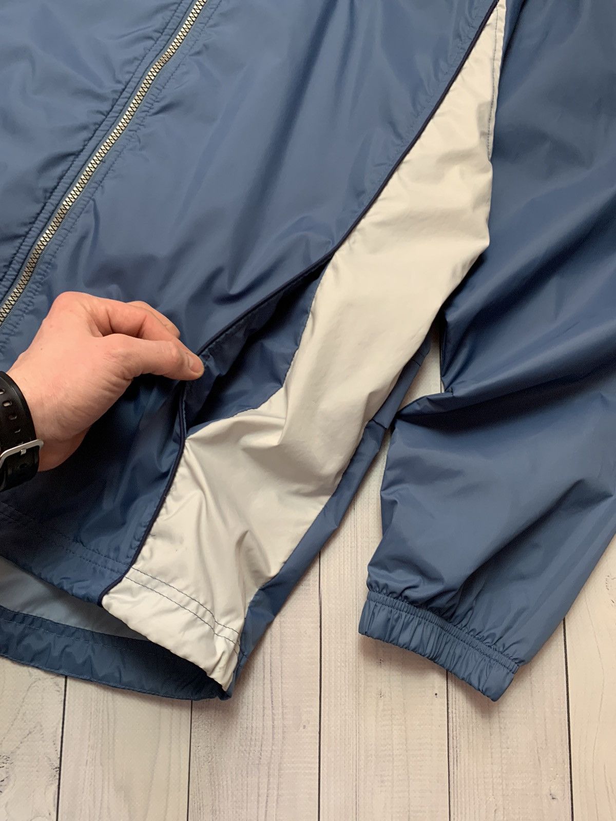 Nike × Vintage Vintage Nike jacket size L big logo swoosh Size US L / EU 52-54 / 3 - 5 Thumbnail