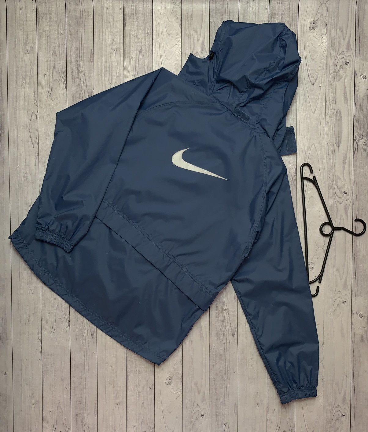 Nike × Vintage Vintage Nike jacket size L big logo swoosh Size US L / EU 52-54 / 3 - 2 Thumbnail